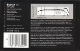 Compact Cassette Scotch CX 90 Type I Normal 1987 Europe, North America