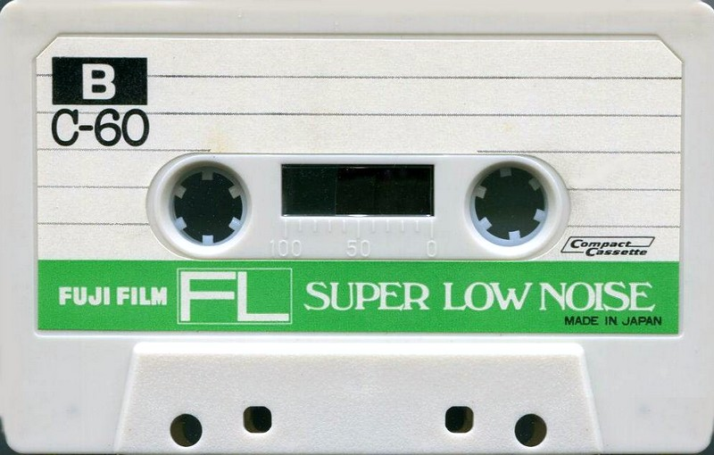 Compact Cassette Fuji Film FL 60 Type I Normal 1971 Japan