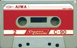 Compact Cassette Aiwa 90 Type I Normal 1968 Japan