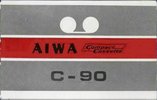 Compact Cassette Aiwa 90 Type I Normal 1968 Japan