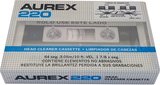 Compact Cassette Aurex 220 Cleaning Cassette 1980 Latin America