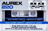 Compact Cassette Aurex 220 Cleaning Cassette 1980 Latin America