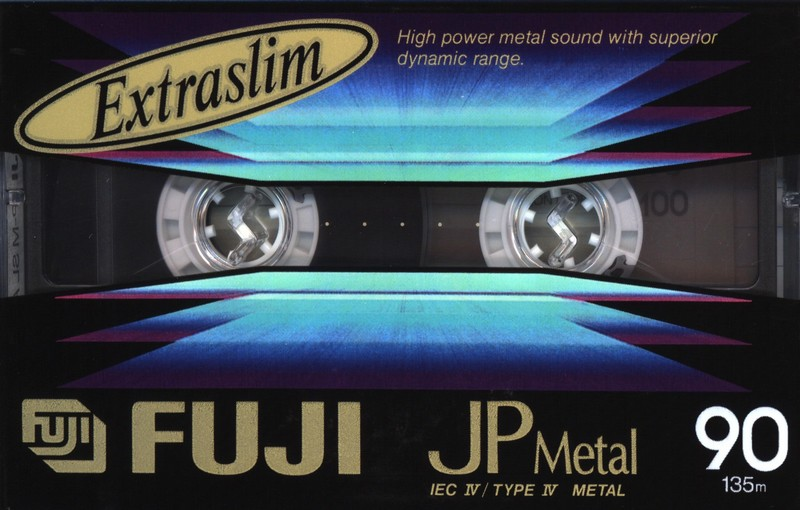 Compact Cassette Fuji JP Metal 90 Type IV Metal 1992 Europe