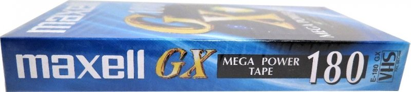 VHS, Video Home System Maxell GX 180 Type I Normal Europe