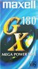 VHS, Video Home System Maxell GX 180 Type I Normal Europe