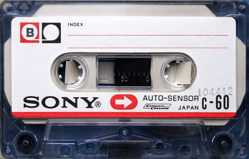 Compact Cassette Sony 60 "Mail" Type I Normal 1968 USA