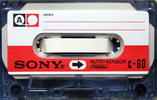 Compact Cassette Sony 60 "Mail" Type I Normal 1968 USA