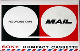 Compact Cassette Sony 60 "Mail" Type I Normal 1968 USA