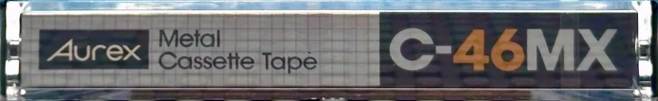 Compact Cassette Aurex MX 46 Type IV Metal 1980 Japan