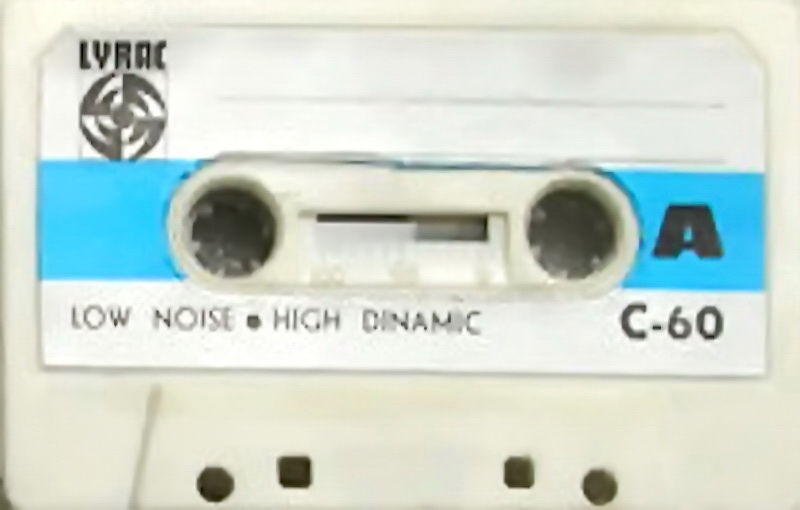 Compact Cassette Lyrac 60 Type I Normal 1980 Hong Kong