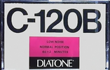 Compact Cassette Diatone B 120 Type I Normal 1979 Japan