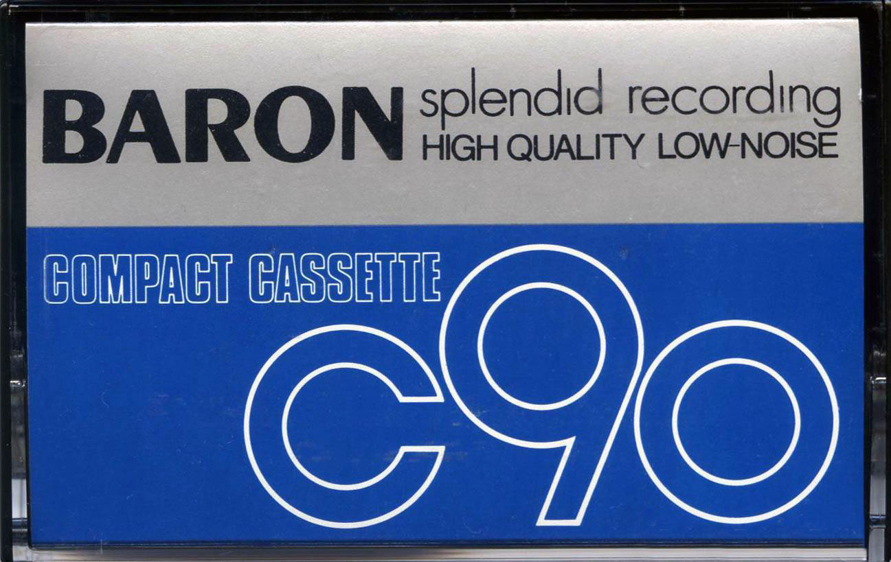 Compact Cassette Baron 90 Type I Normal 1974 Japan