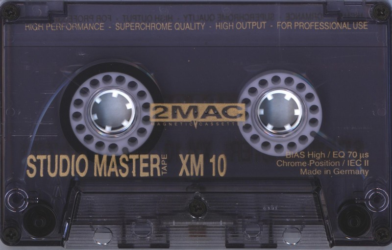 Compact Cassette 2Mac 10 "XM" Type II Chrome Europe