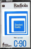 Compact Cassette Radiola Standard Quality 90 Type I Normal 1975 Europe