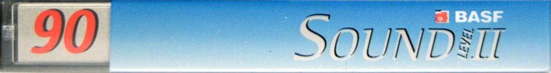 Compact Cassette BASF Sound 90 "Level II" Type II Chrome 1997 USA