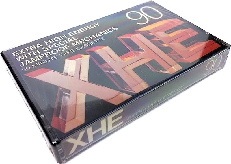 Compact Cassette Audio Magnetics XHE 90 Type I Normal 1972 USA