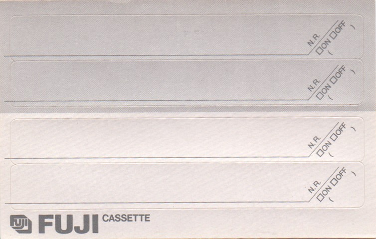 Compact Cassette Fuji DR-Ix 60 Type I Normal 1993 Europe