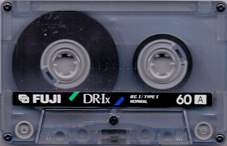 Compact Cassette Fuji DR-Ix 60 Type I Normal 1993 Europe