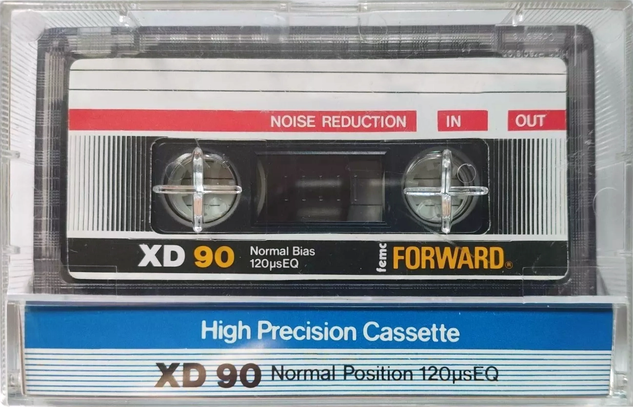 Compact Cassette femc / Forward XD 90 Type I Normal 1985 Taiwan
