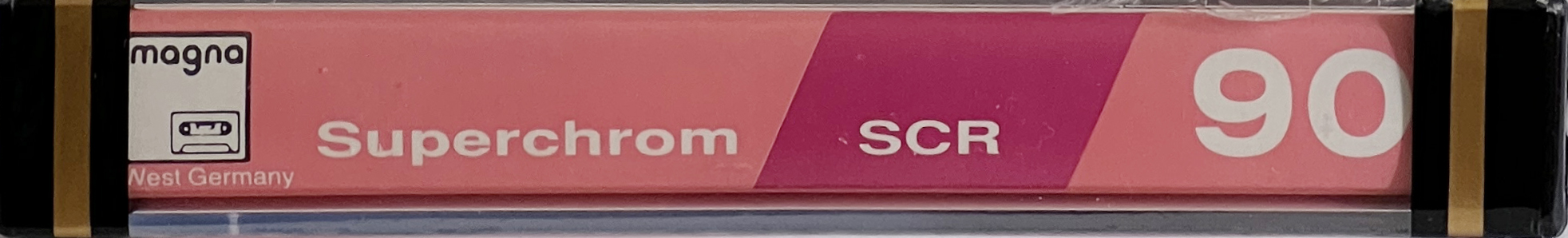 Compact Cassette Magna SCR 90 Type II Chrome 1990 Europe