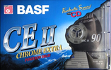 Compact Cassette BASF CE II Chrome Extra 90 Type II Chrome 1995 Europe