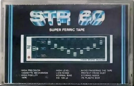 Compact Cassette STR 60 Type I Normal Italy