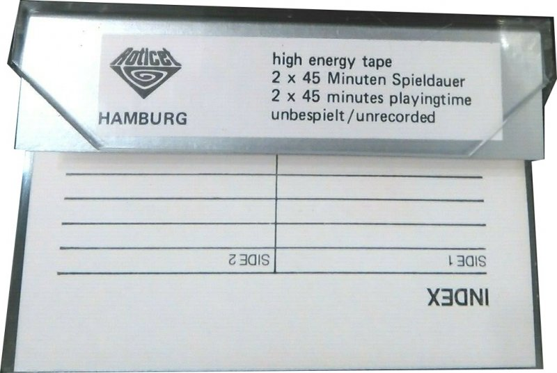 Compact Cassette Roticet 90 Type I Normal 1982 Germany