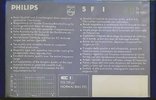 Compact Cassette Philips SF 60 "Superferro" Type I Normal 1986 Europe