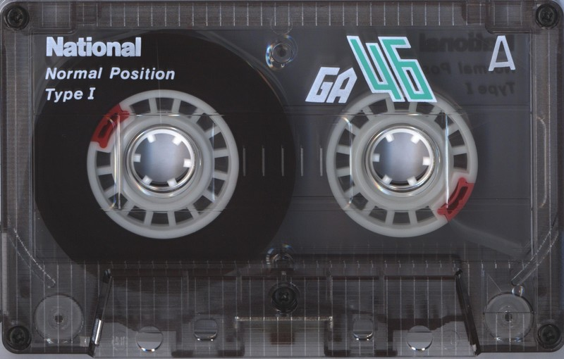 Compact Cassette National GA 46 "RT-GA46" Type I Normal 1987 Japan