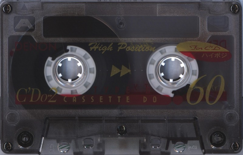 Compact Cassette Denon CDo 2 60 Type II Chrome 1995 Japan