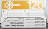 Compact Cassette Pinnacle 120 Type I Normal Europe