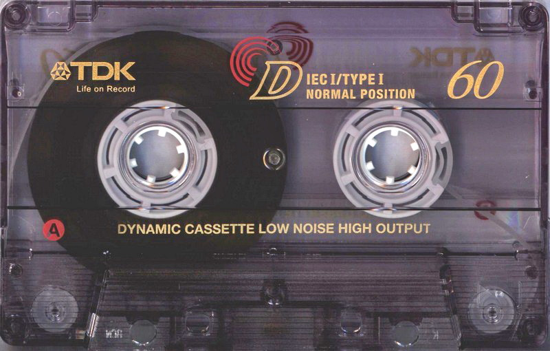 Compact Cassette TDK D 60 "D-60EB" Type I Normal 2010 Worldwide