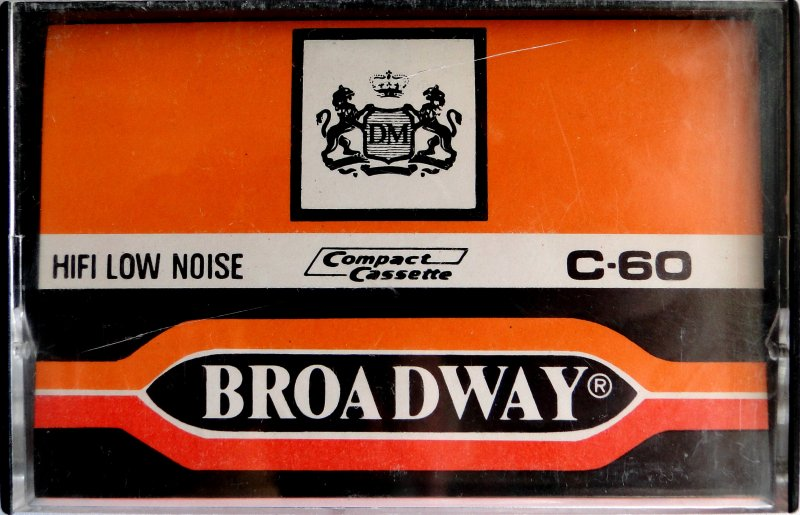 Compact Cassette Broadway 60 Type I Normal China