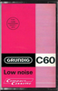 Compact Cassette Grundig 60 Type I Normal 1969 Germany