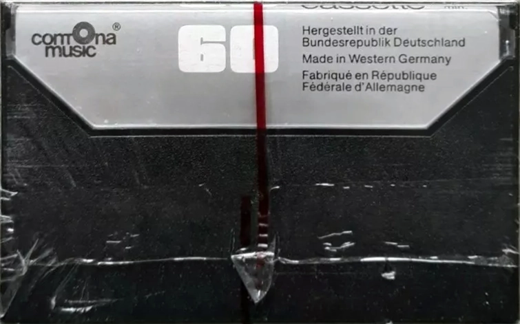 Compact Cassette Contona Music 60 Type II Chrome 1980 Europe