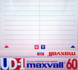 Compact Cassette Maxvall 60 "UD-1" Type I Normal 1991 Colombia