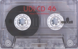Compact Cassette Maxell UDI-CD 46 Type I Normal 1998 Europe