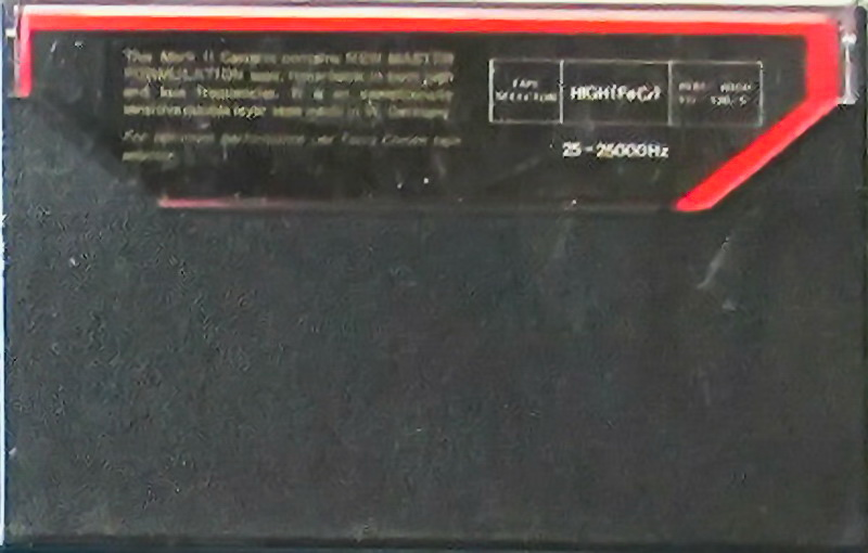 Compact Cassette Mark II 60 Type III Ferro Chrome 1982 Germany