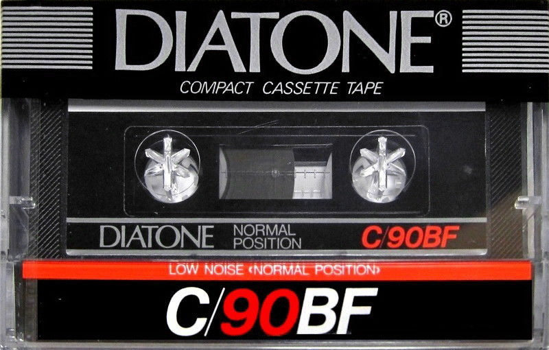 Compact Cassette Diatone BF 90 Type I Normal 1983 Japan
