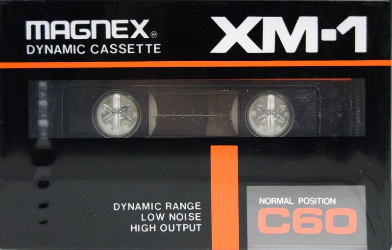 Compact Cassette Magnex XM-1 60 Type I Normal 1986 Europe