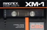 Compact Cassette Magnex XM-1 60 Type I Normal 1986 Europe
