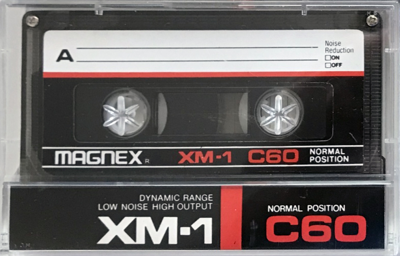 Compact Cassette Magnex XM-1 60 Type I Normal 1986 Europe