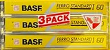 3 pack BASF Ferro Standard I 60 Type I Normal 1991 Europe