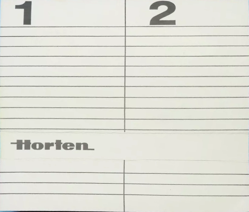 Compact Cassette Horten 120 Type II Chrome 1977 Germany