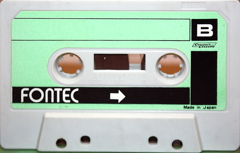 Compact Cassette Fontec 60 Type I Normal Japan