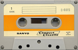 Compact Cassette Sanyo FS 90 "C-90FS" Type I Normal 1972 Japan