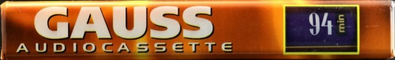 Compact Cassette Gauss XP 94 Type I Normal 2001 Latin America