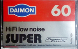 Compact Cassette Daimon Super 60 Type I Normal 1978 Germany