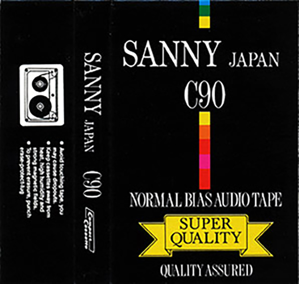 Compact Cassette Sanny 90 Type I Normal Unknown Country