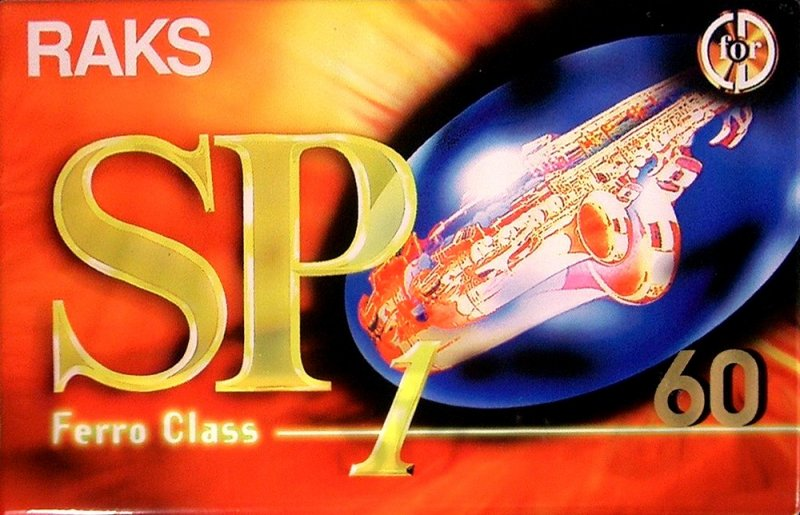 Compact Cassette RAKS SP 1 60 Type I Normal 1998 Europe